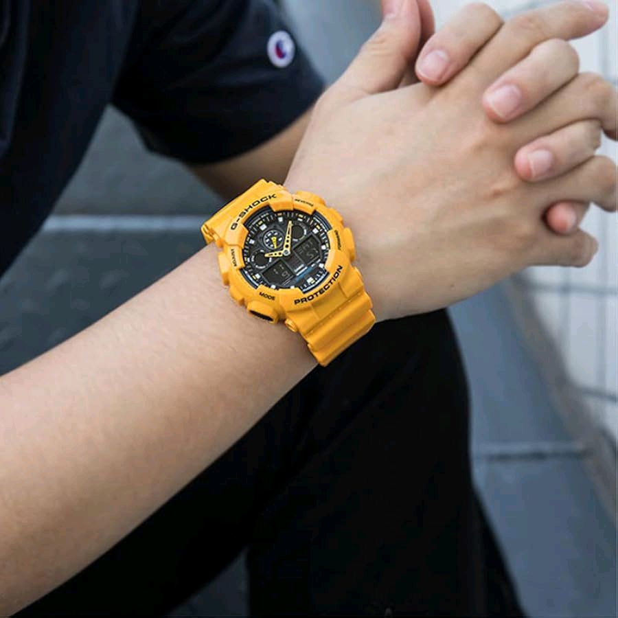 G-SHOCK_ ANALOG-DIGITAL WATCH For Men GA-100A-9A