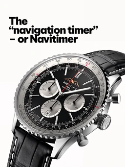 BREITLING_ AB0137211B1P1 Navitimer B01 Chronograph 46 Watch For Men - Black