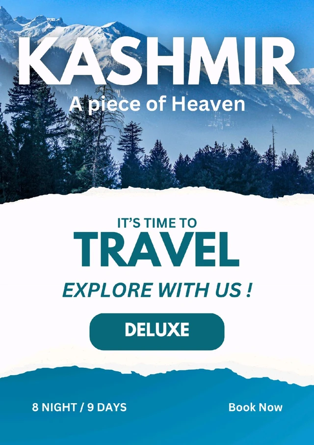 Kashmir Vaishnodevi (STD)- 8N/9D MAP