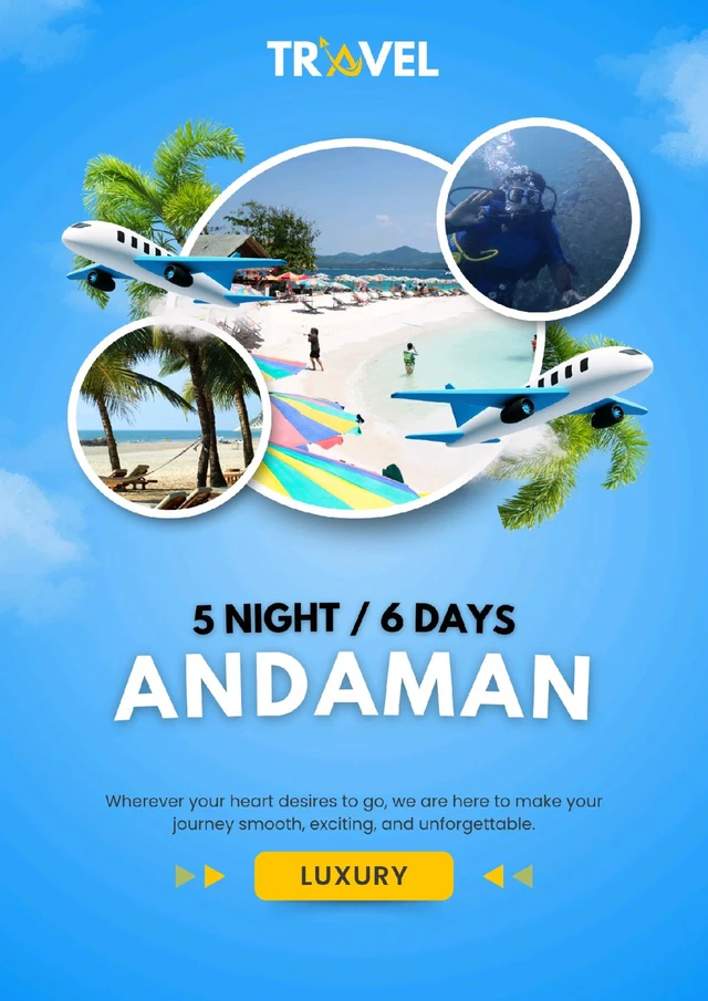 ANDAMAN TOUR (Couple)- 5N/6D MAP 