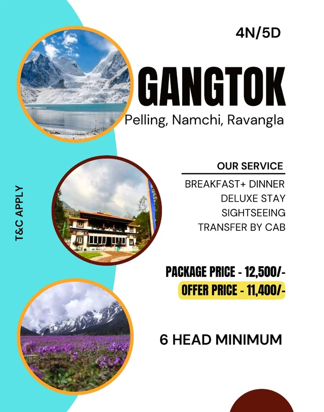 SILK ROUTE, GANGTOK & PELLING - 5N/6D