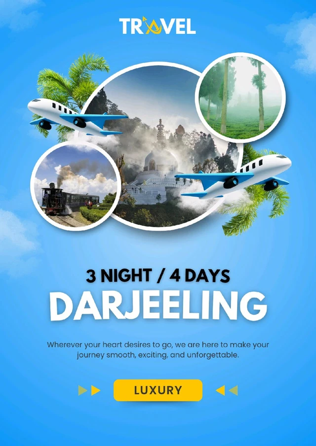 DARJEELING Tour (Couple)- 3N/4D MAP