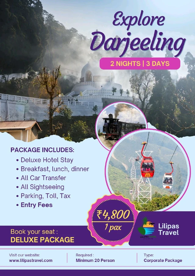 Darjeeling (COP 1)- 2N/3D