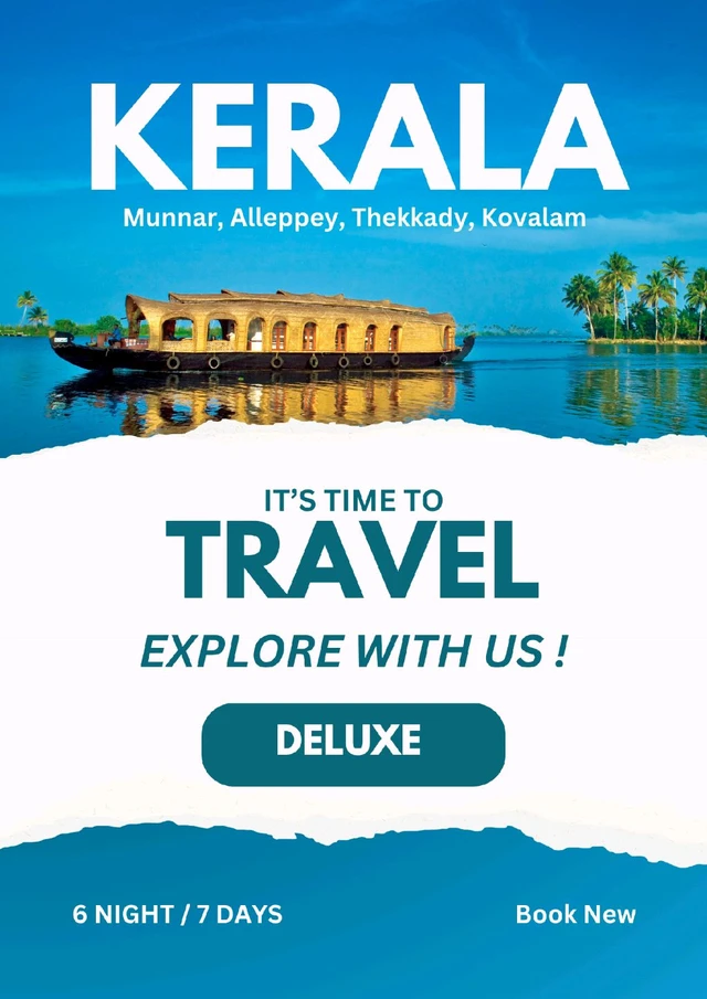 KERALA TRIP (STD)- 6N/7D MAP