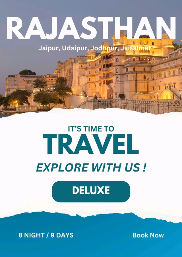 RAJASTHAN TOUR (STD)- 8N/9D MAP