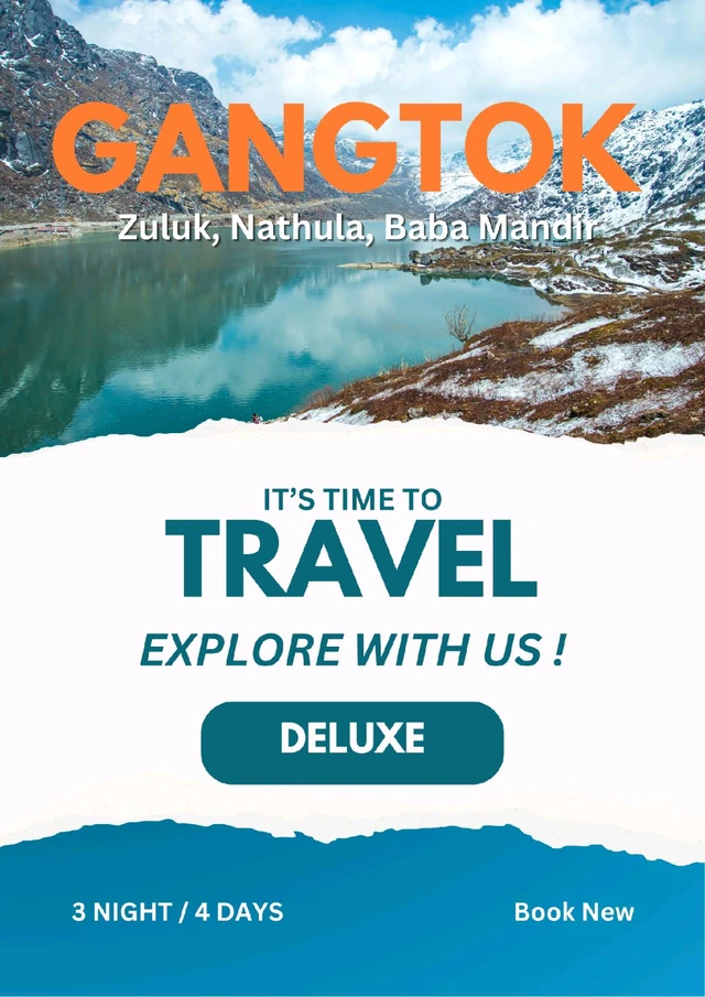 GANGTOK & ZULUK (STD)- 3N/4D MAP