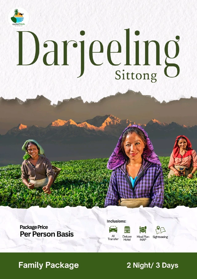 Darjeeling (FLY)- 2N/3D MAP