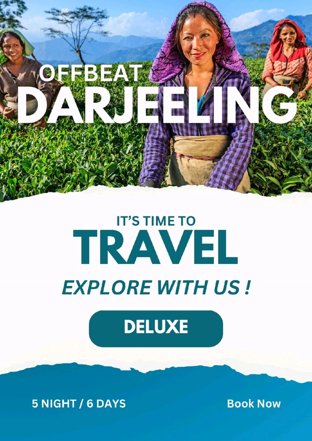 OFFBEAT DARJEELING (STD)- 5N/6D MAP