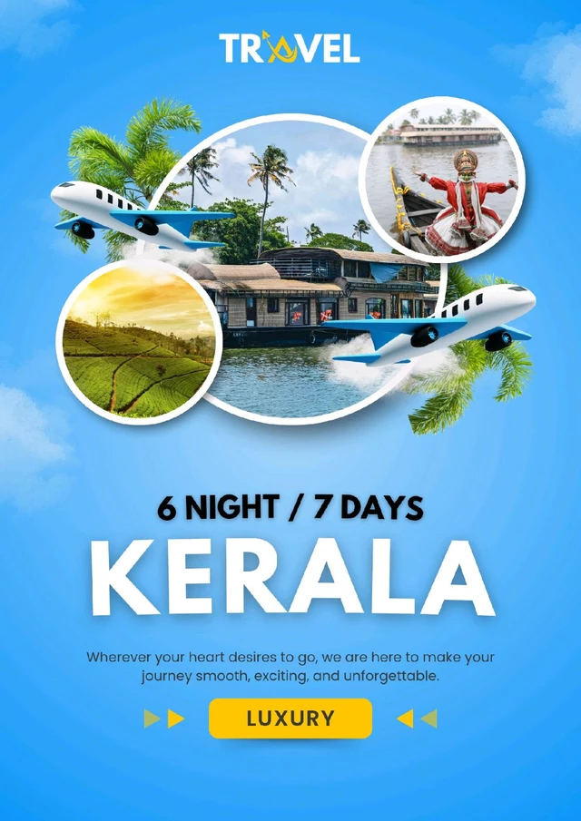 KERALA TRIP (Couple)- 6N/7D MAP