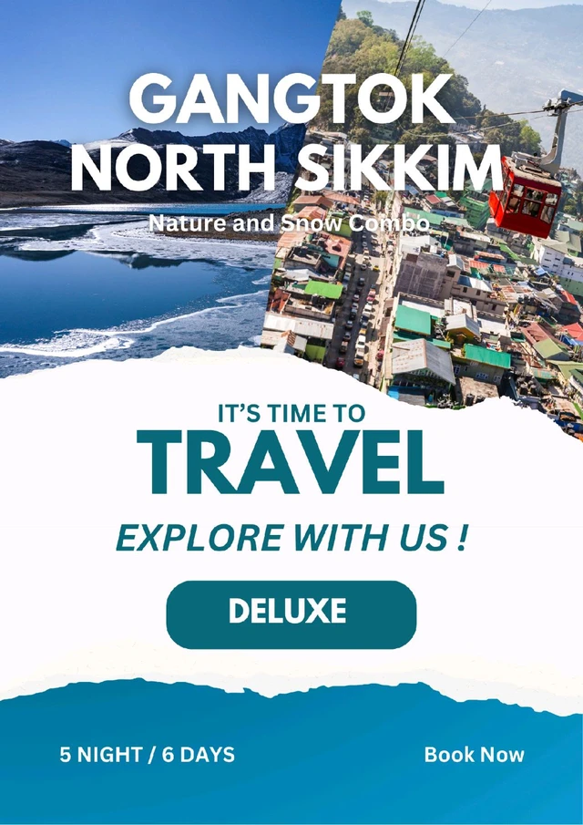 GANGTOK NORTH SIKKIM (STD)- 5N/6D MAP