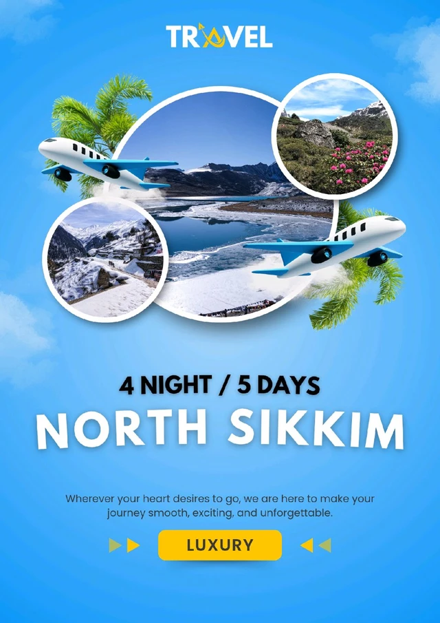 NORTH SIKKIM (Couple)- 4N/5D MAP