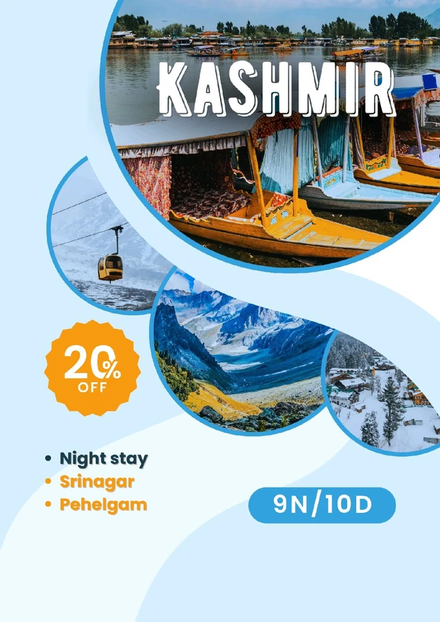 KASHMIR (18th Nov)- 9N/10D