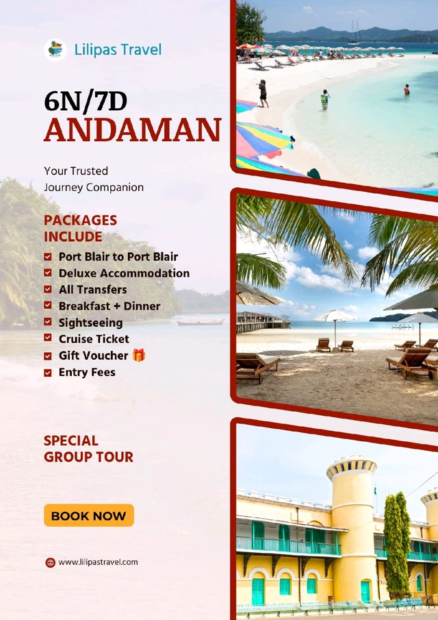 ANDAMAN TOUR (23 Nov)- 6N/7D MAP