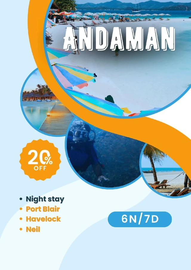 ANDAMAN TRIP (22nd Dec)- 6N/7D DLX
