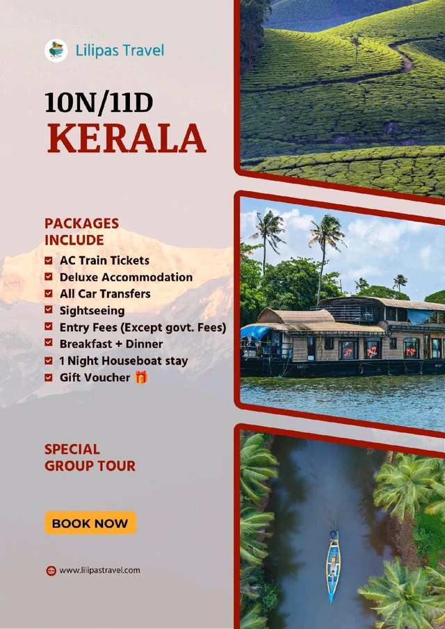 KERALA TRIP (2nd Nov)- 10N/11D MAP