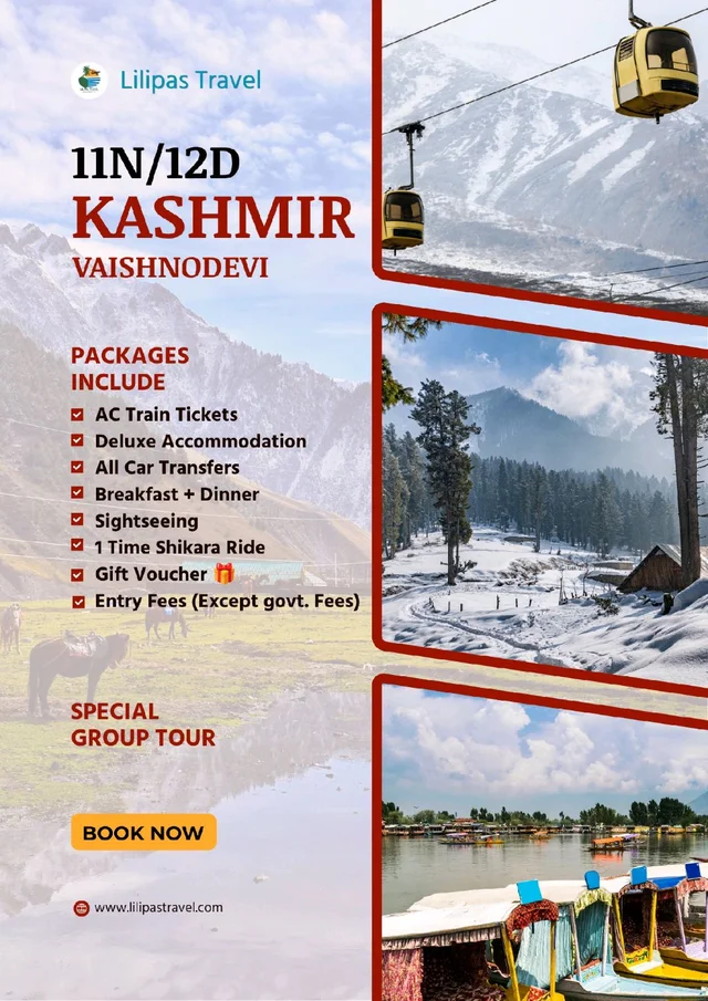 Kashmir Vaishnodevi (2nd April)- 11N/12D