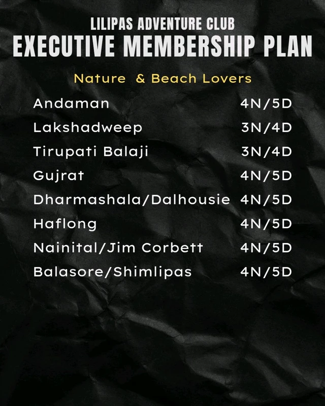 EXECUTIVE MEMBERSHIP FOR 2027