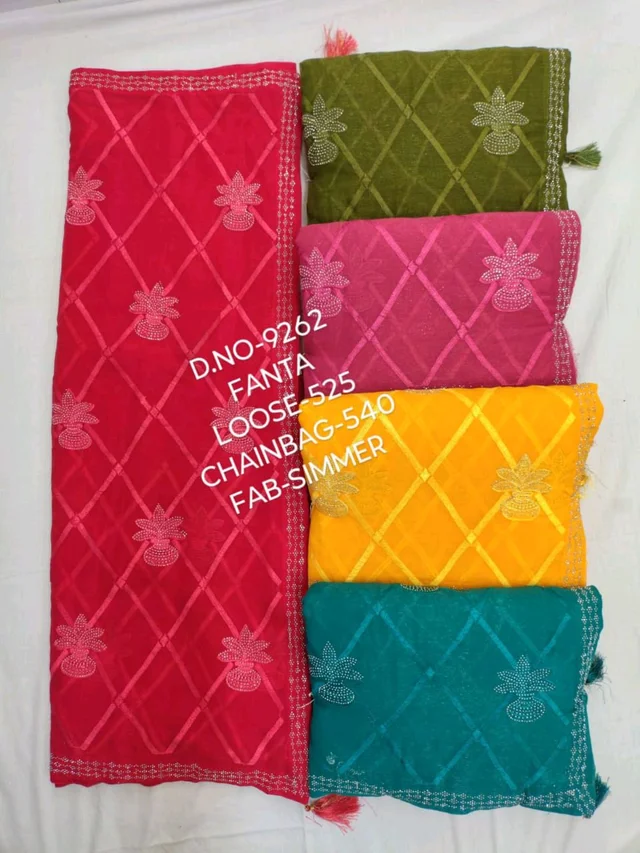 Fancy Party Wear Saree 