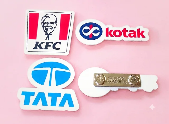Shape Cut Magnetic Badges Online India Delhi