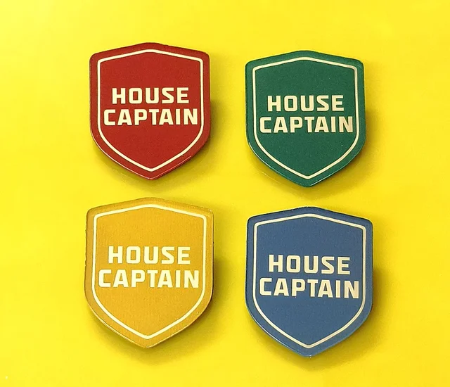Uniform Badges School Badges (20 Pieces) - 48x40 mm