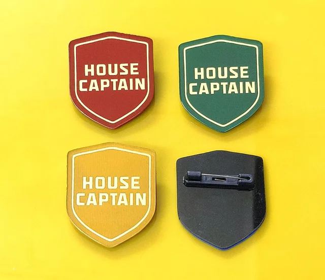 Uniform Badges School Badges (20 Pieces) - 48x40 mm