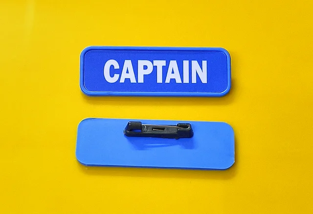 Student Badges | Monitor Head Boy Head Girl Prefect Captain Class Leader Badges Order Online - 74x24 mm