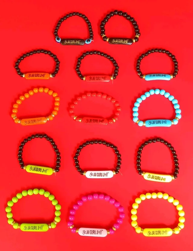 JAI GURUJI BRACELETS (PACK OF 24)