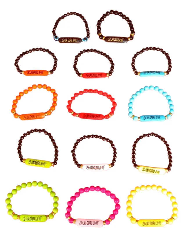 JAI GURUJI BRACELETS (PACK OF 24)
