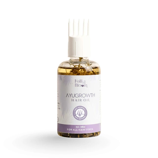AyuGrowth Ayurvedic Hair Oil for Hair Fall & Hair Growth