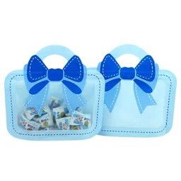 The Baking Curv 3D COOKIE BAG | Bow Bag Pouch (Pack of 10) Small