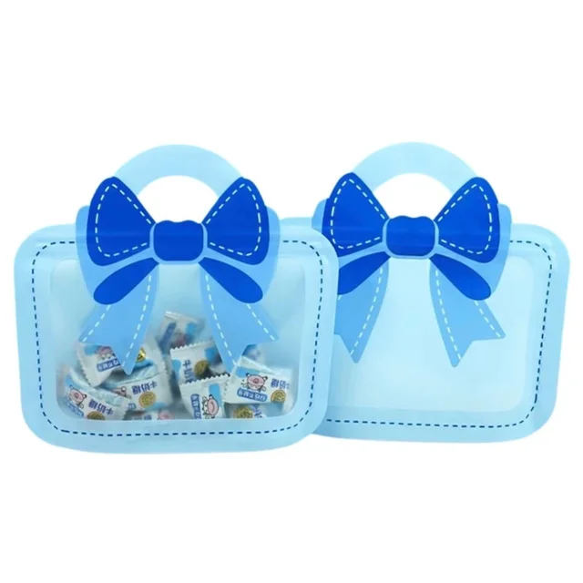 The Baking Curv 3D COOKIE BAG | Bow Bag Pouch (Pack of 10) Small