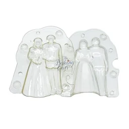 The Baking Curv 3D Valentine Wedding Couple Polycarbonate