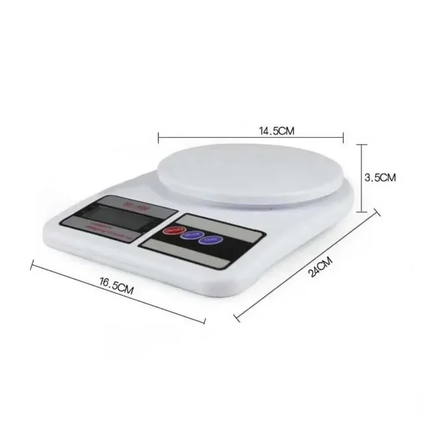 The Baking Curv SF-400 Kitchen Weighing Scale – Digital 10kg Scale for Baking, Cooking & Precision Measurement