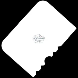 The Baking Curv 4pcs Side Scraper Set – Patterned Edge Cake Cream & Icing Smoother