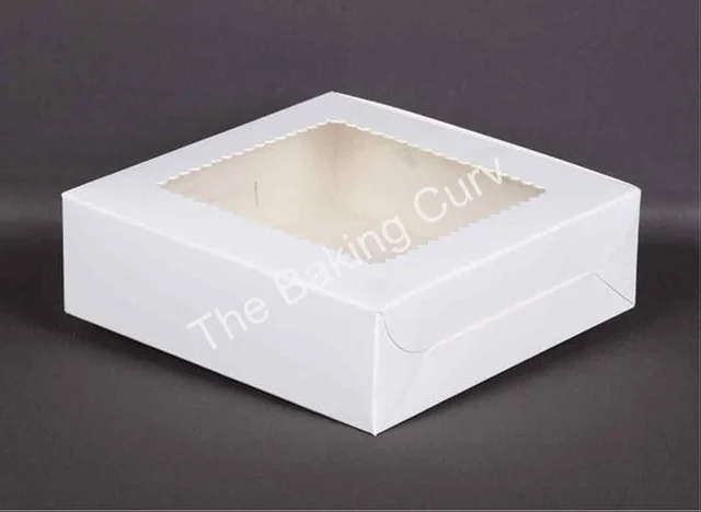 The Baking Curv 4 Pcs Brownie Box - Pack of 10