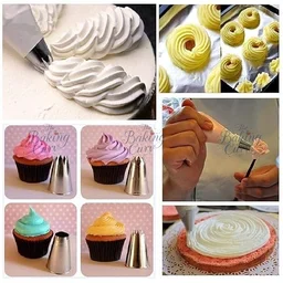 The Baking Curv 52-Piece Icing Nozzle Set – Stainless Steel Piping Tips with Coupler & Storage Box for Cake Decorating & Baking