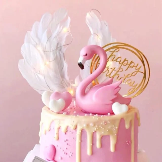 THE BAKING CURV CAKE TOPPER FEATHER