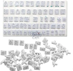 64pcs DIY Characters - Upper & Lower Case Alphabet Letters Cookie Cutter
