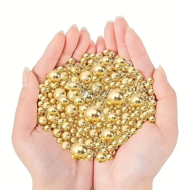 The Baking Curv Golden Sprinklers Mix Size (Imported Super Quality) - 100 Gms