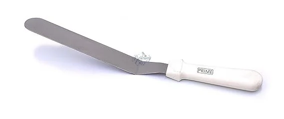 The Baking Curv Angular Knife – 10 Inch Stainless Steel Blade for Precision Cake Decorating