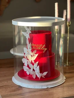 THE BAKING CURV PULL UP CAKE BOX - 8 INCH
