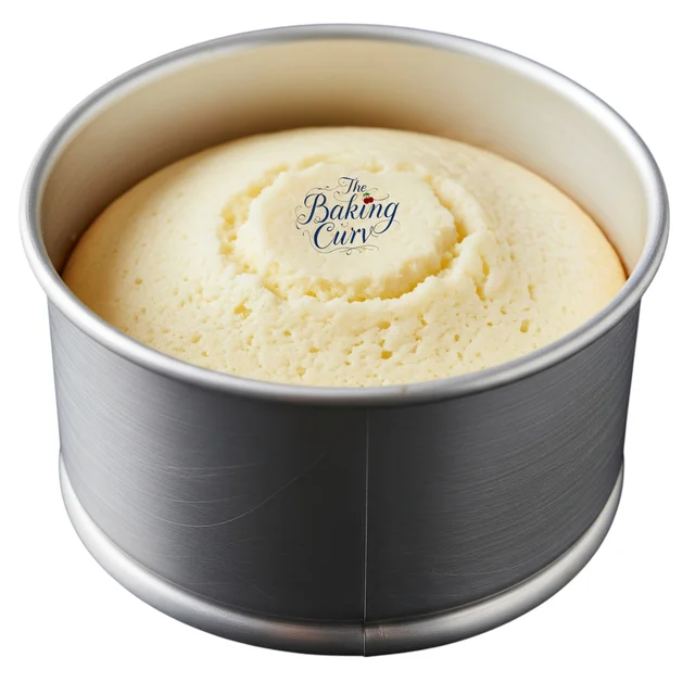 The Baking Curv 5 x 4 Inch Height Premium Silver Aluminum Round Cake Tin – Professional-Grade Bakeware for Perfect Cakes, Cheesecakes, Brownies, Muffins, Pies, Tarts, Gourmet Desserts & More