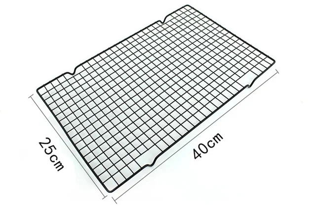 The Baking Curv Stainless Steel Cooling Rack for Baking – Wire Grid for Cakes, Cookies, and Breads
