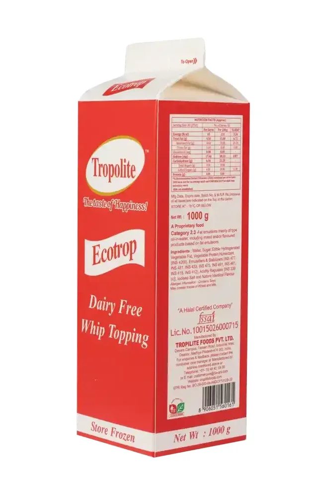 TROPOLITE ECOTROP WHIPPING CREAM