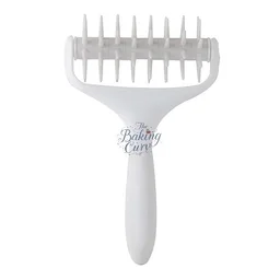 The Baking Curv Pizza Dough Docker – Heavy-Duty Tool for Preventing Bubbles in Pizza, Pie & Pastry Crusts