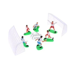 The Baking Curv Football Cake Topper Toys – Sports Theme Decorations for Birthday Cakes & Parties