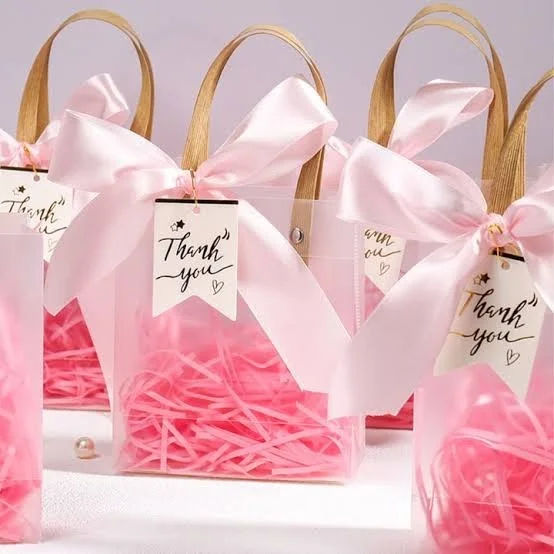 The Baking Curv Frosted Hamper Bag| Opaque Hamper Bag Vertical Size 15x21x7cm (Small) - Small, Pack Of 10
