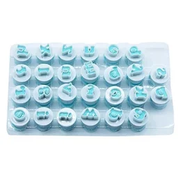 The Baking Curv Lowercase Alphabet Fondant Cutter Set – A to Z Letters for Cake Decorating & Baking Crafts
