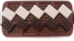 The Baking Curv Mini Chocolate Bar Silicone Mould – Non-Stick, Flexible & Reusable Silicone Tray for Chocolate, Candy, Jelly & More