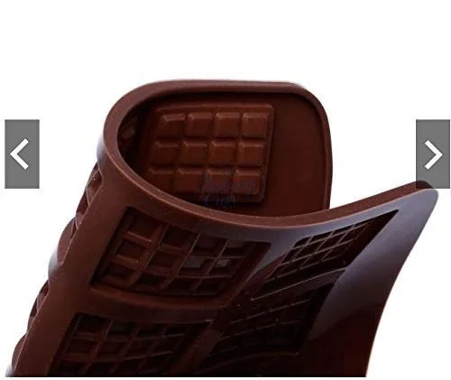The Baking Curv Mini Chocolate Bar Silicone Mould – Non-Stick, Flexible & Reusable Silicone Tray for Chocolate, Candy, Jelly & More
